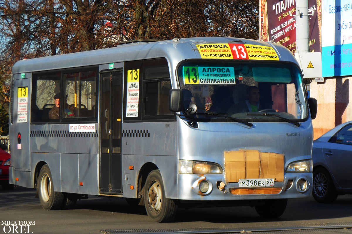 Орловская область, Hyundai County LWB C09 (ТагАЗ) № М 398 ЕК 57