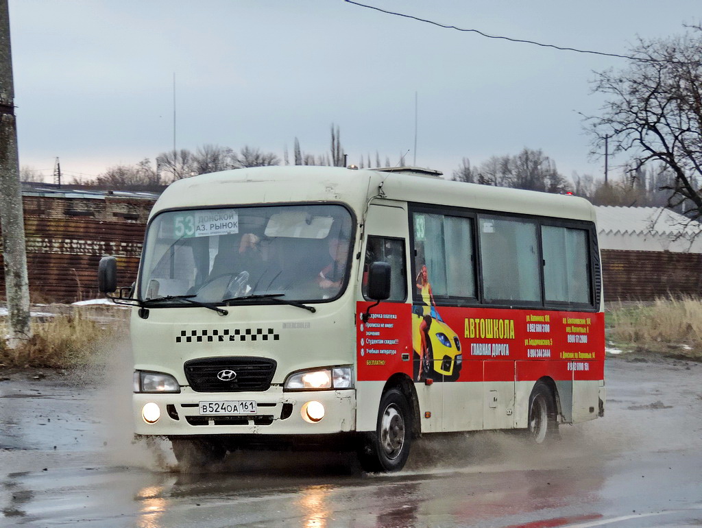 Ростовская область, Hyundai County SWB C08 (РЗГА) № В 524 ОА 161