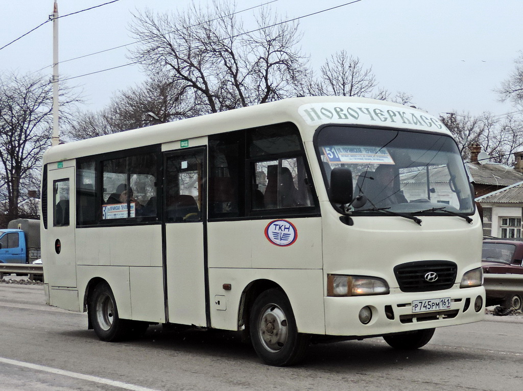 Rostov region, Hyundai County SWB C08 (RZGA) # Р 745 РМ 161