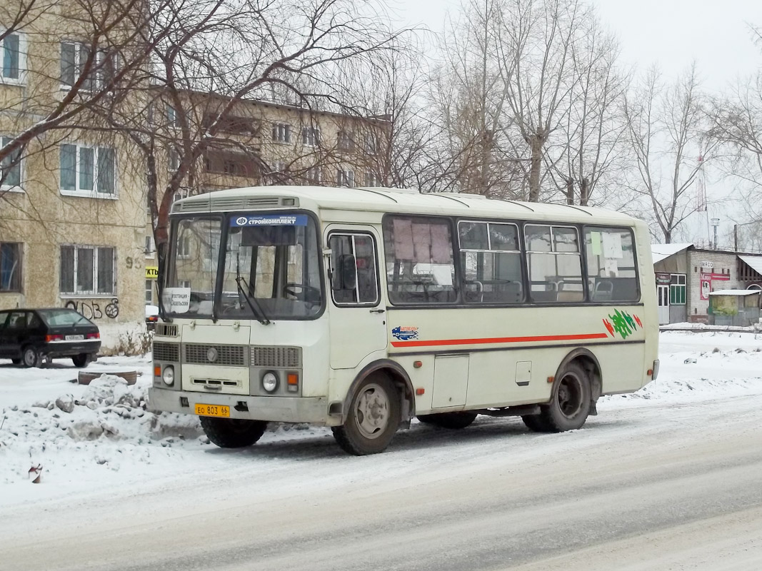 Свердловская область, ПАЗ-32054 № ЕО 803 66