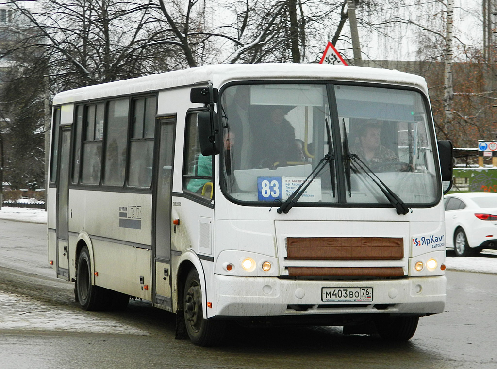 Ярославская область, ПАЗ-320412-05 № М 403 ВО 76