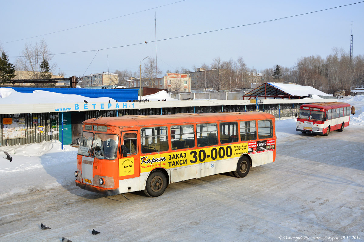 Хабаровский край, ЛиАЗ-677М № 70