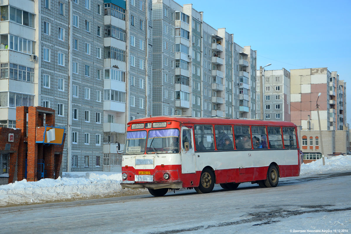 Хабаровский край, ЛиАЗ-677М № 54