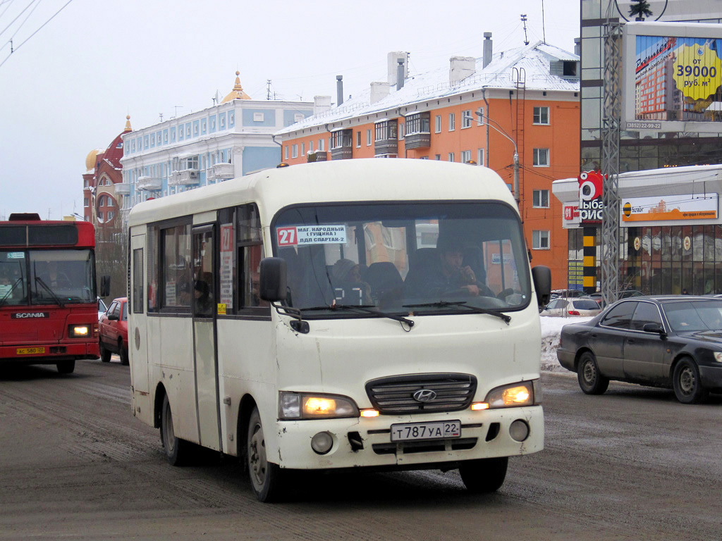 Алтайский край, Hyundai County SWB C08 (РЗГА) № Т 787 УА 22