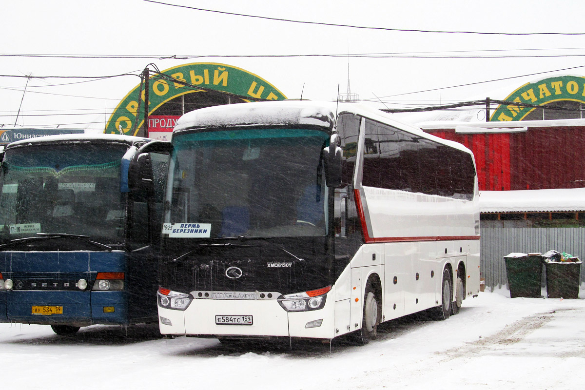 Пермский край, King Long XMQ6130Y № Е 584 ТС 159