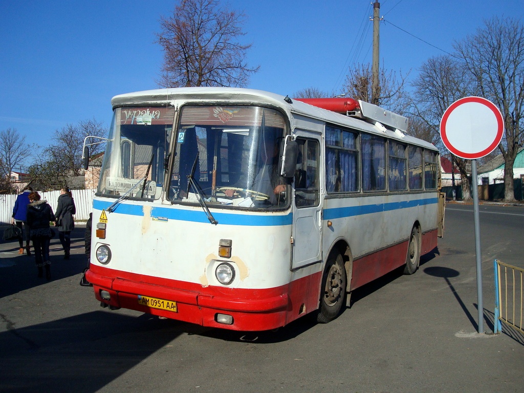 Жытомірская вобласць, ЛАЗ-695Н № AM 0951 AA