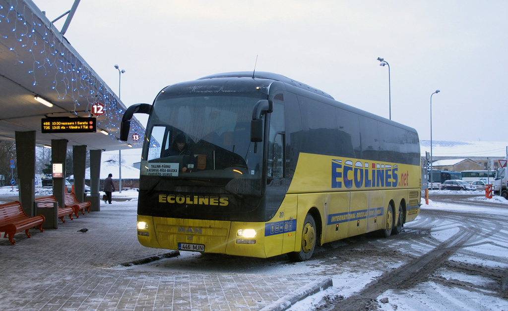 Эстония, MAN R08 Lion's Coach L RHC444 L № 317