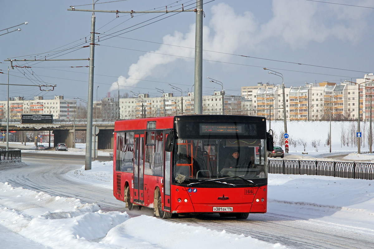 Татарстан, МАЗ-206.067 № 166