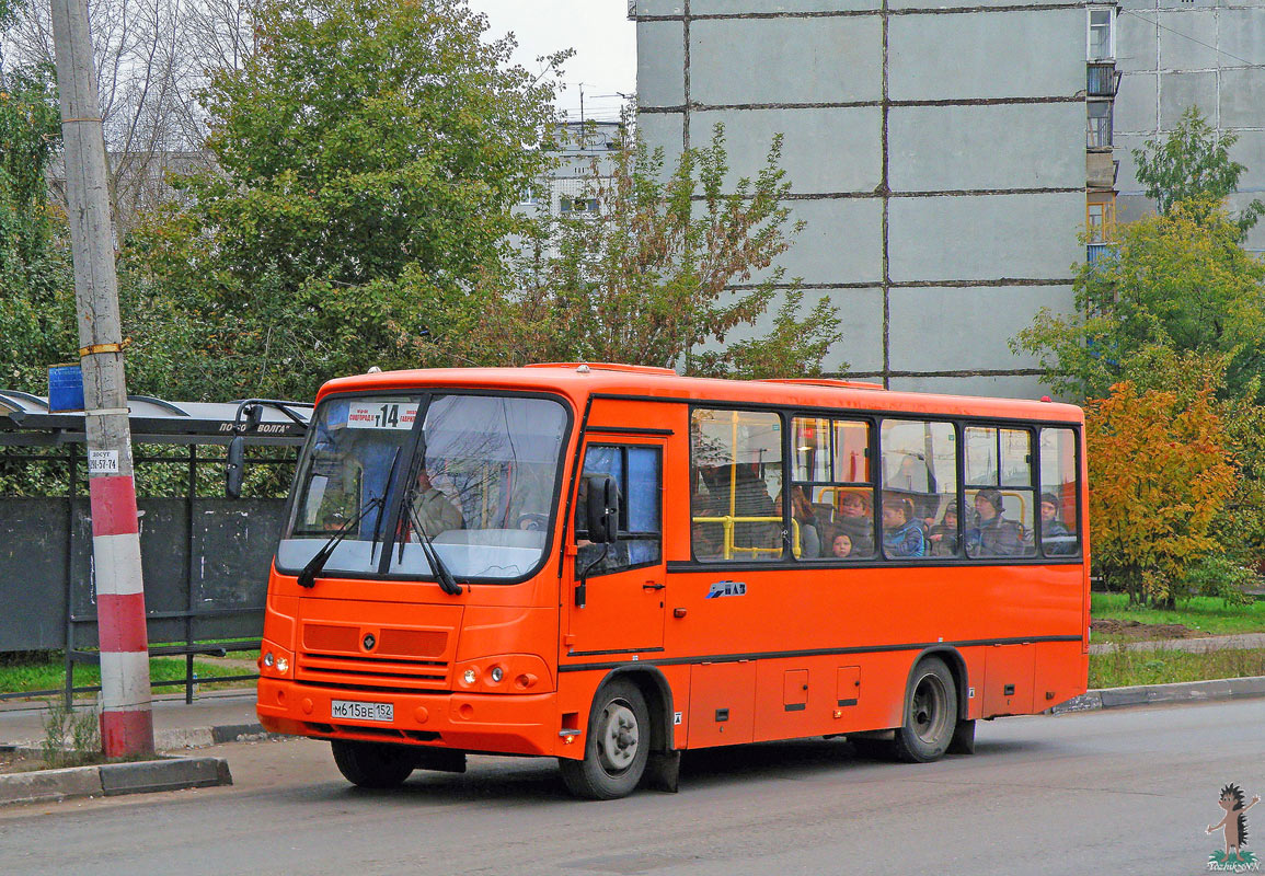 Нижегородская область, ПАЗ-320402-05 № М 615 ВЕ 152