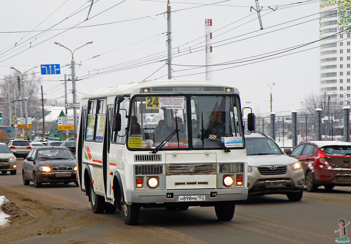 Нижегородская область, ПАЗ-32054 № Н 898 МВ 152