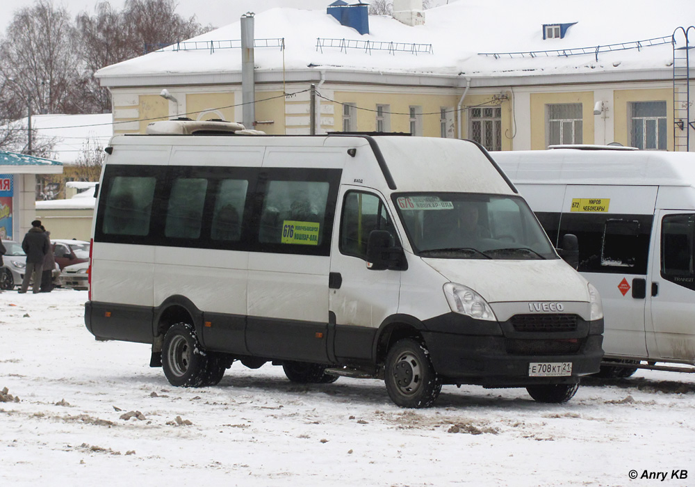 Чувашия, Нижегородец-2227UU (IVECO Daily) № Е 708 КТ 21