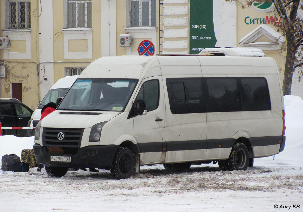 Нижегородская область, Volkswagen Crafter № Е 709 МР 152