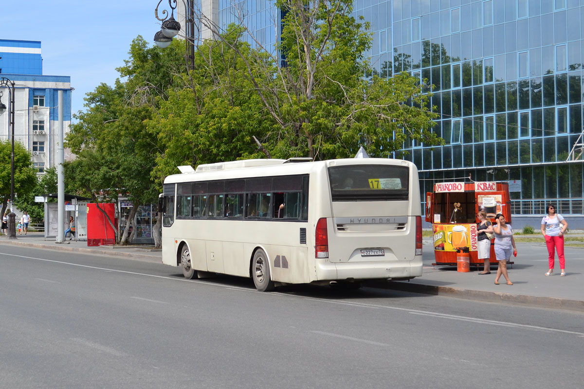 Тюменская область, Hyundai New Super AeroCity 1F/L № О 227 ЕХ 72