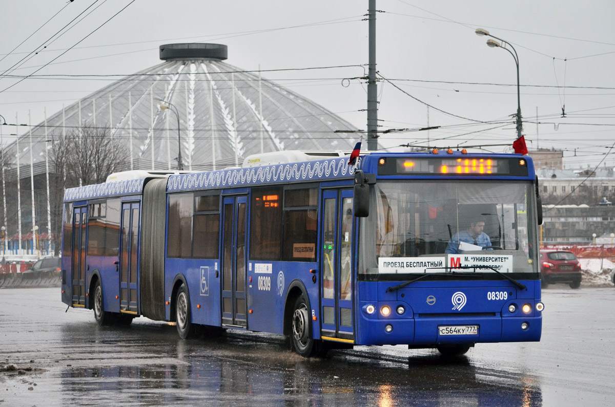 Москва, ЛиАЗ-6213.22 № 08309