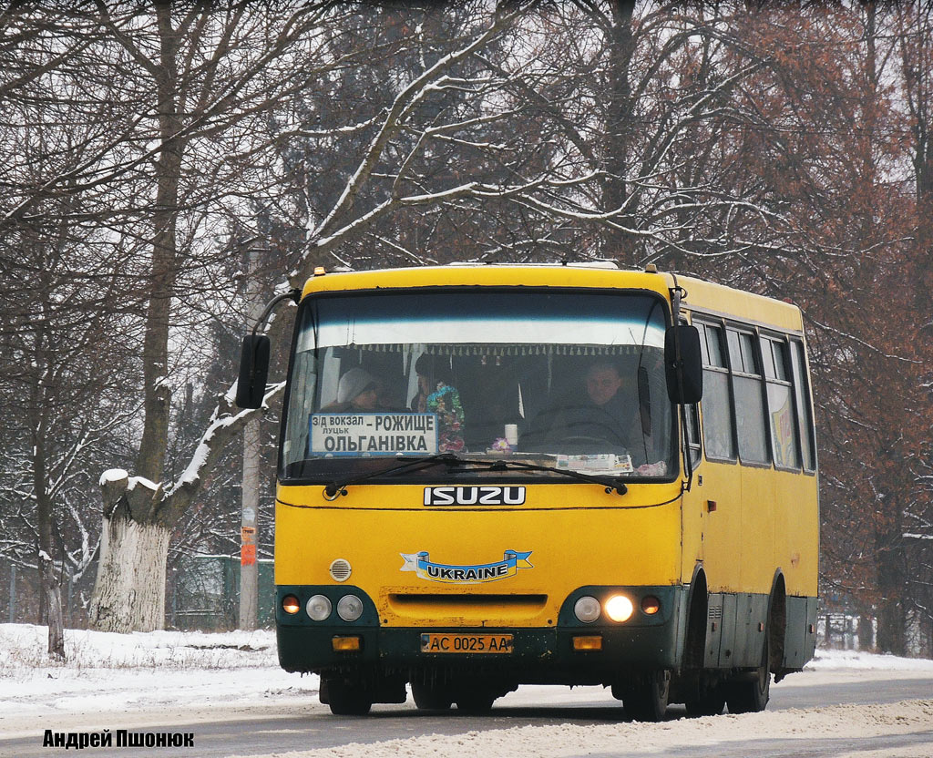 Волынская область, Богдан А09201 № AC 0025 AA