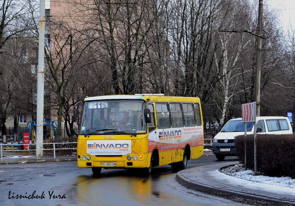 Валынская вобласць, Богдан А09202 № AC 4023 AM