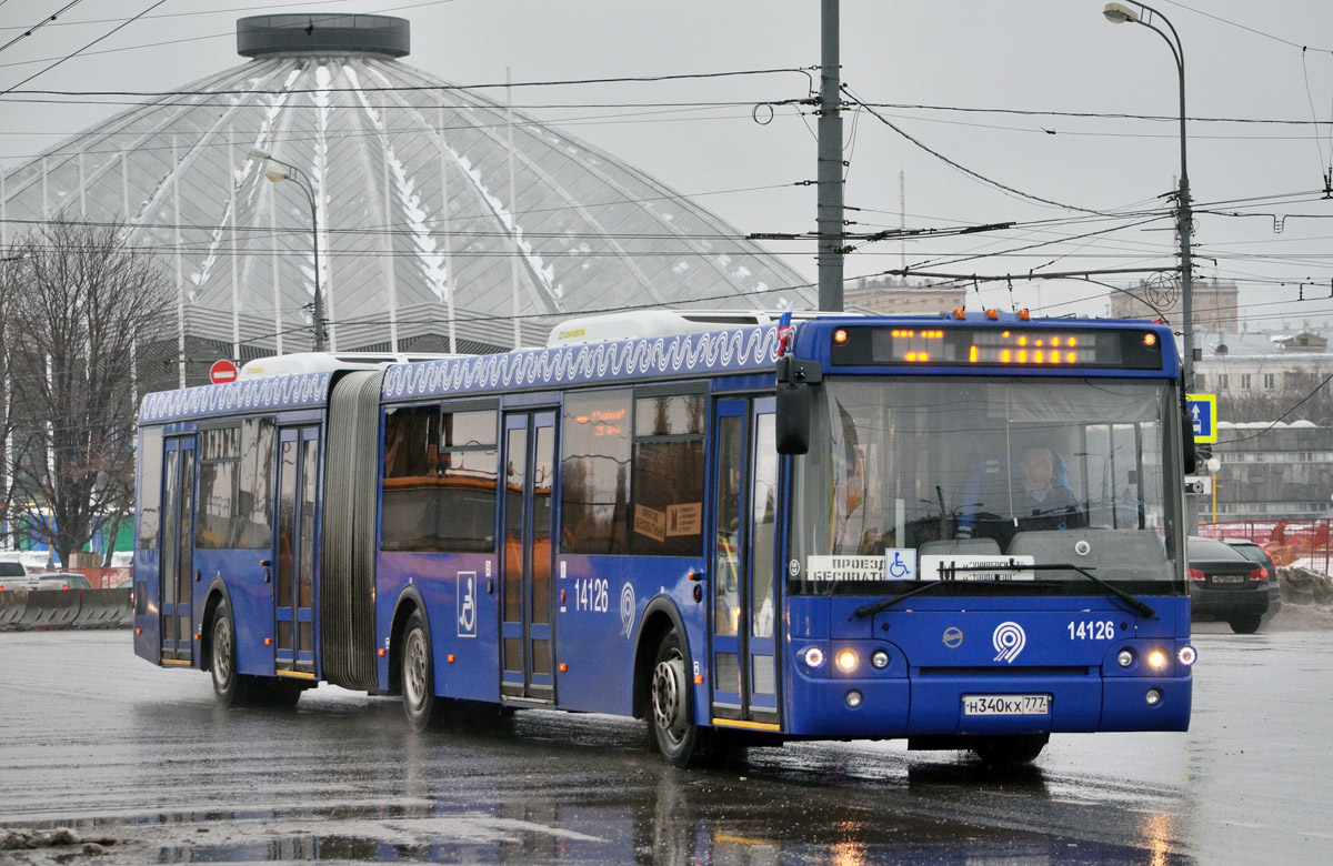 Москва, ЛиАЗ-6213.22 № 14126