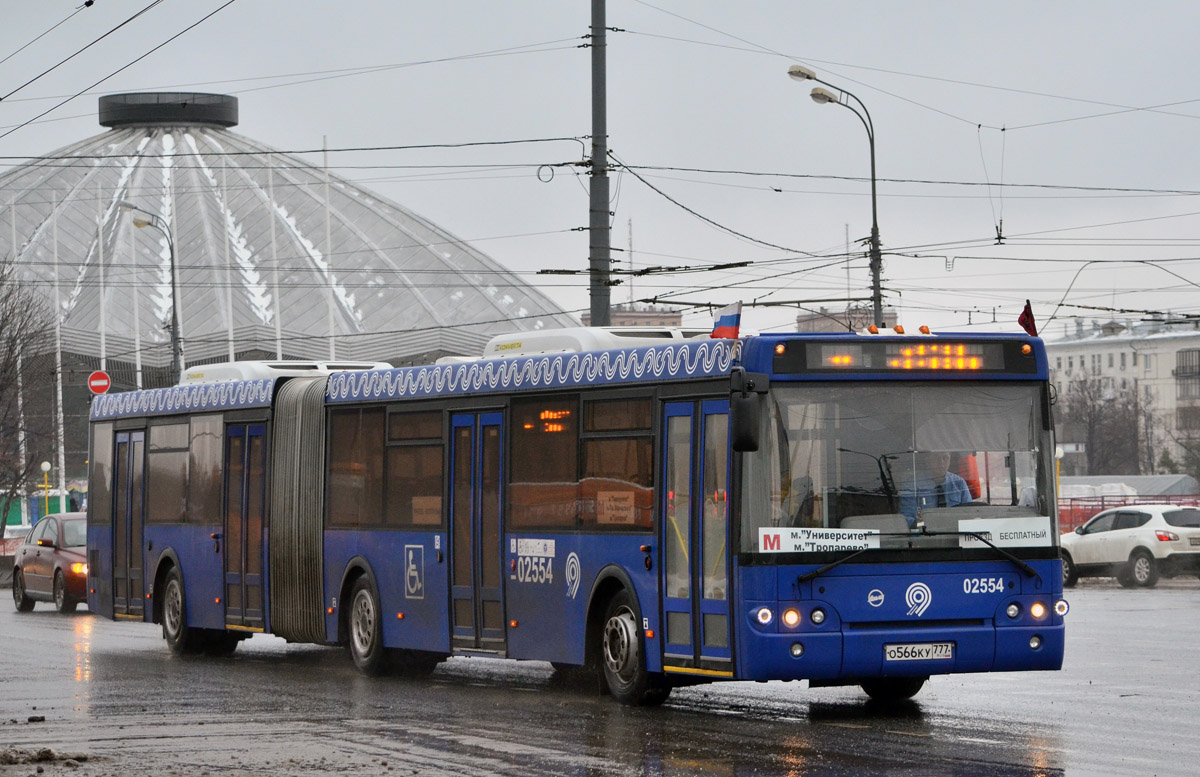 Москва, ЛиАЗ-6213.22 № 02554