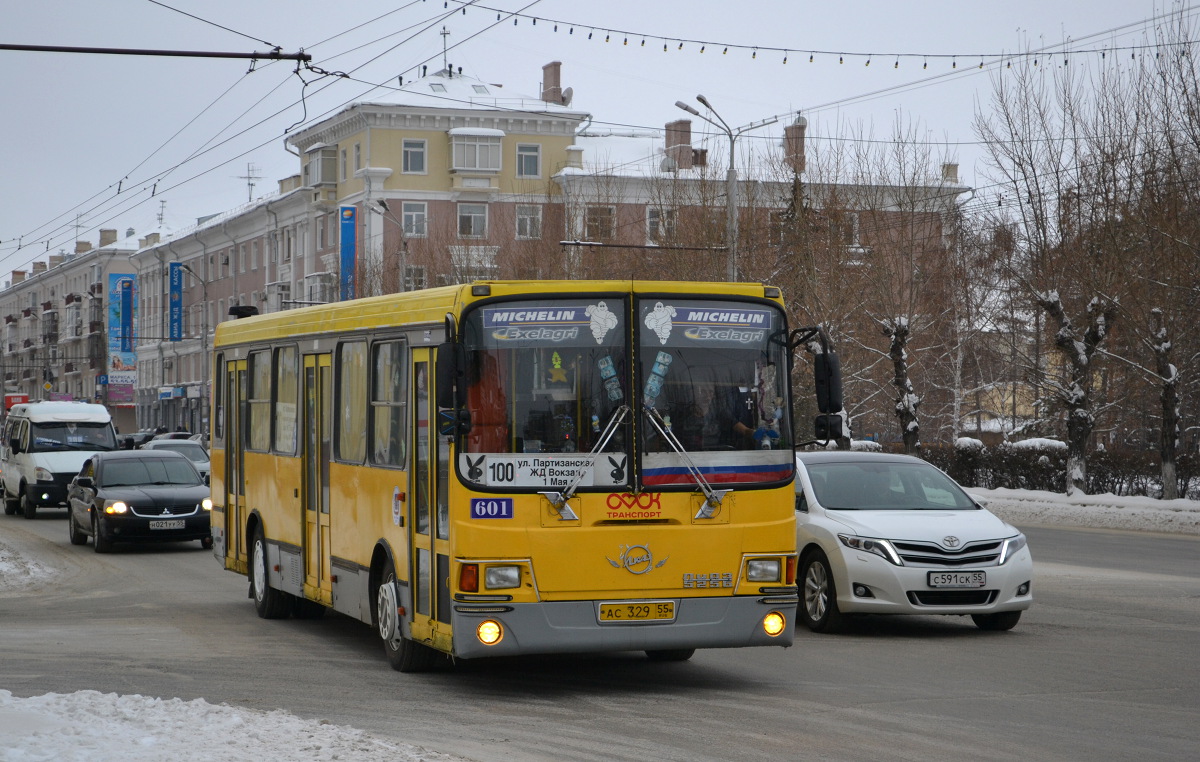 Omsk region, LiAZ-5256.45 # 601
