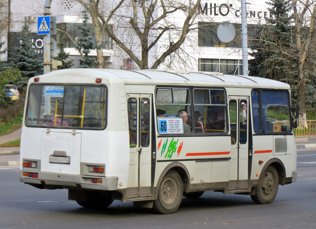 Нижегородская область, ПАЗ-32054 № В 686 КЕ 152