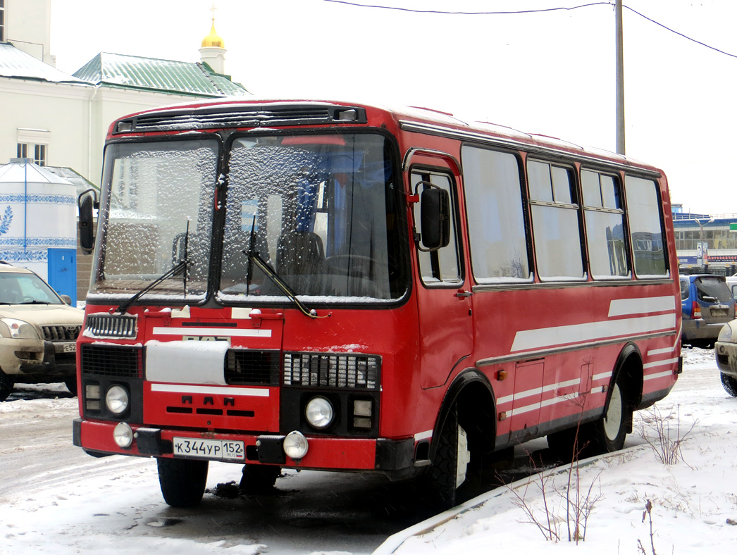 Нижегородская область, ПАЗ-3205-20 № К 344 УР 152