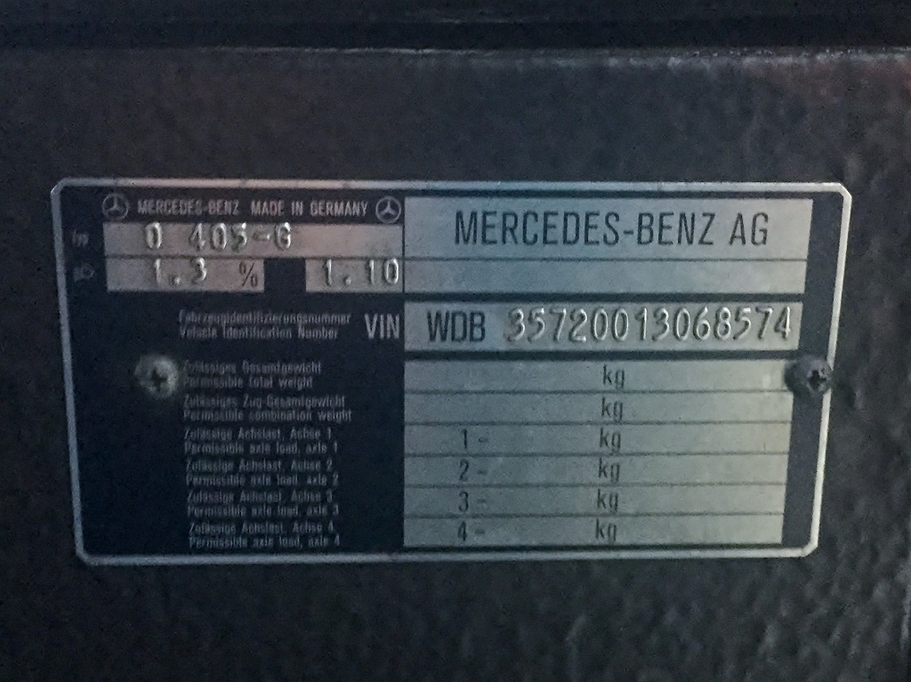Литва, Mercedes-Benz O405G № 476