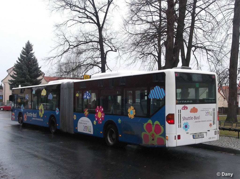 Саксония, Mercedes-Benz O530G Citaro G № 499 101-8