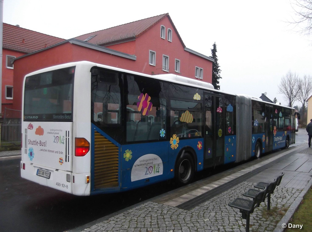 Саксония, Mercedes-Benz O530G Citaro G № 499 101-8