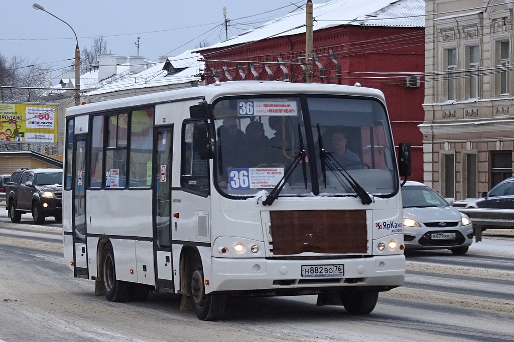 Ярославская область, ПАЗ-320402-05 № Н 882 ВО 76