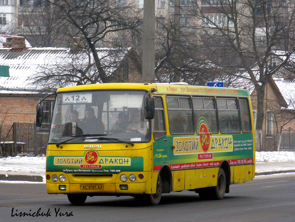 Волынская область, Богдан А09202 № AC 0185 AA