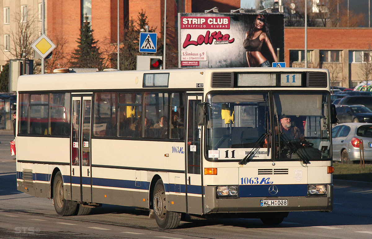 Литва, Mercedes-Benz O407 № 63