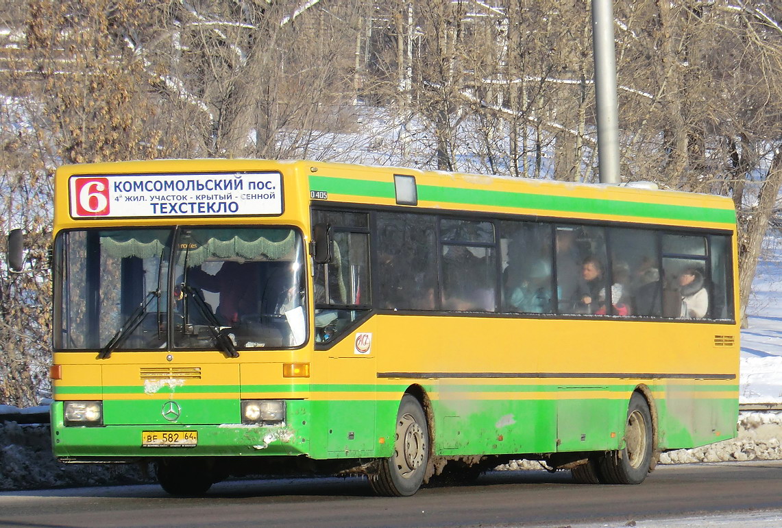 Саратовская область, Mercedes-Benz O405 № ВЕ 582 64