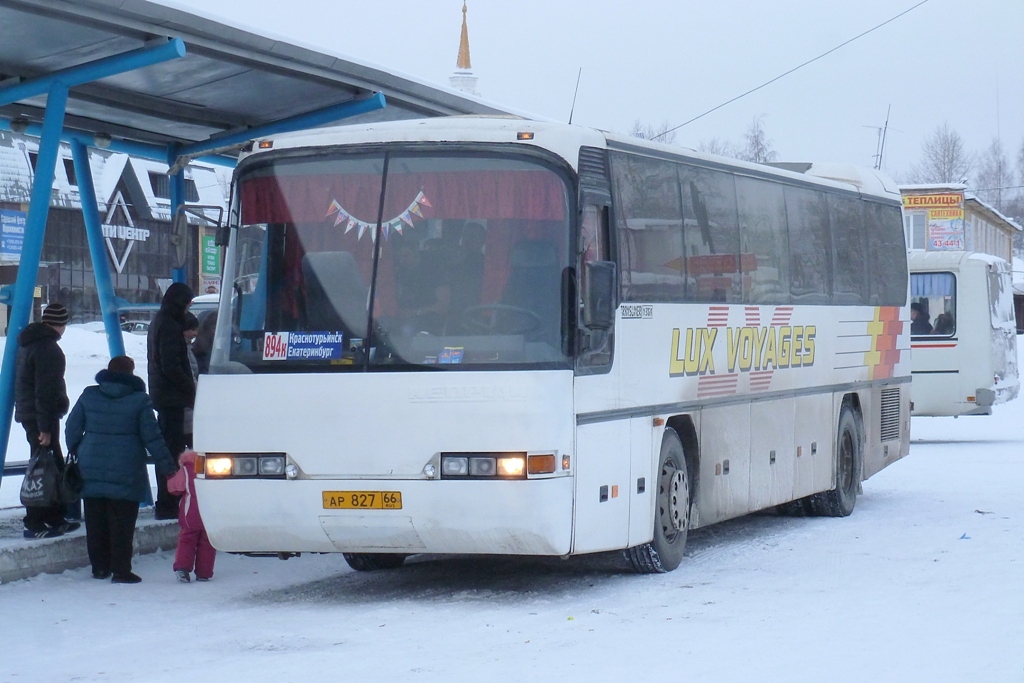 Свердловская область, Neoplan N316K Transliner № АР 827 66