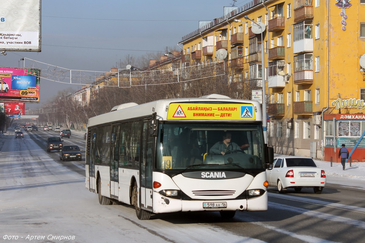 Восточно-Казахстанская область, Scania OmniCity I № 598 AA 16