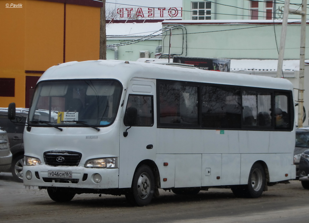 Obwód rostowski, Hyundai County LWB C11 (TagAZ) Nr У 046 СМ 161