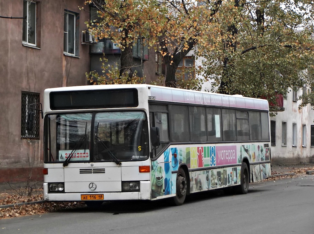 Липецкая область, Mercedes-Benz O405N № АЕ 116 48