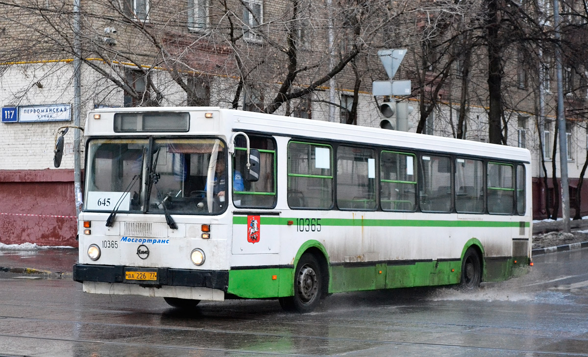 Москва, ЛиАЗ-5256.25 № 10365