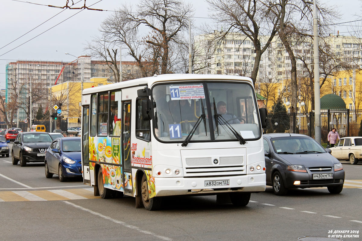 Kraj Krasnodarski, PAZ-320302-08 Nr А 832 ОМ 123