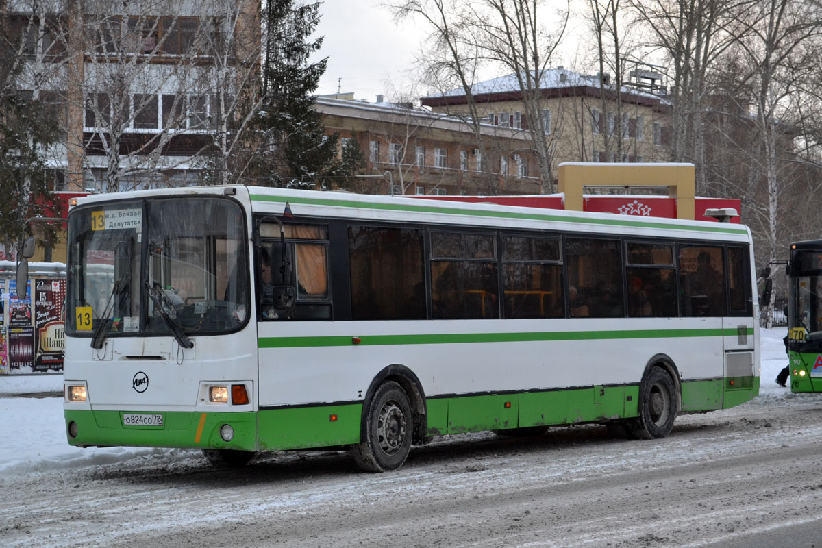 Тюменская область, ЛиАЗ-5256.36 № О 824 СО 72