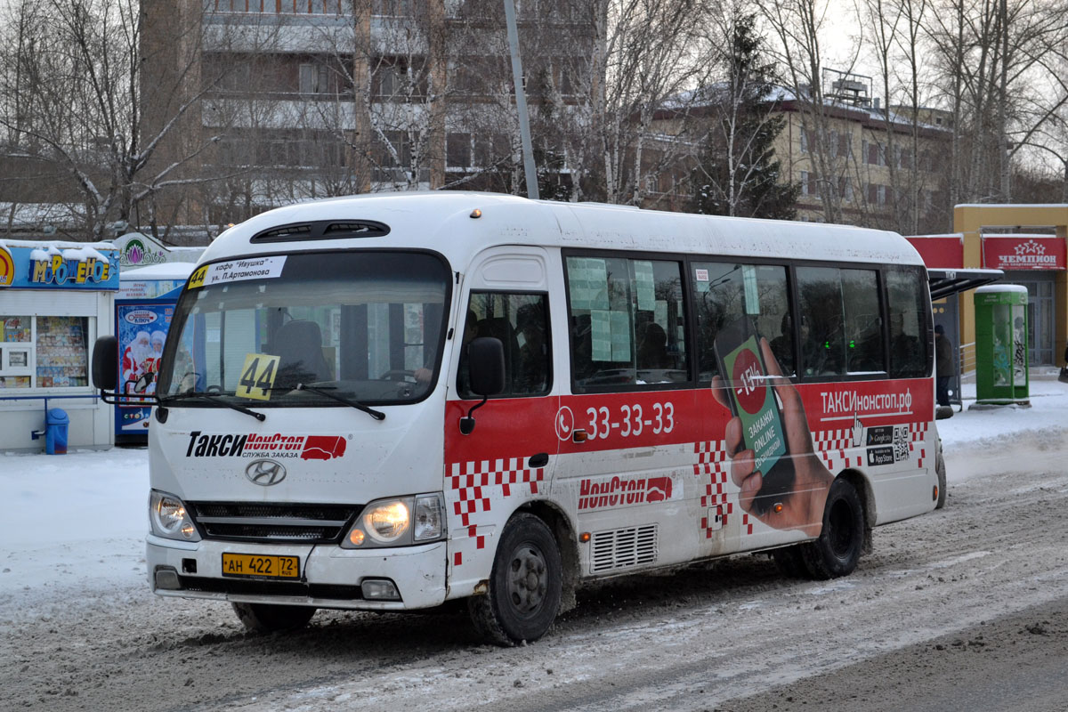 Тюменская область, Hyundai County Kuzbass № АН 422 72