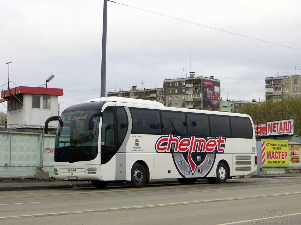 Челябинская область, MAN R07 Lion's Coach RHC444 № А 702 АА 174