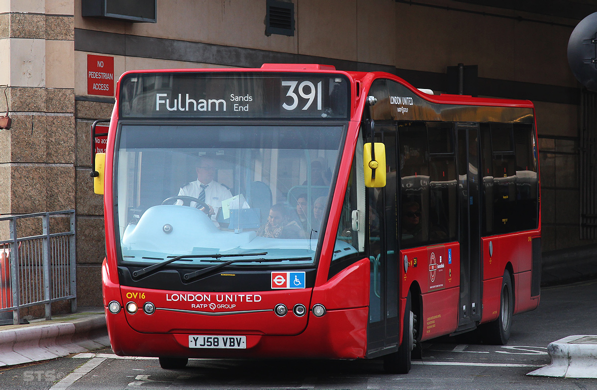 Великобритания, Optare Versa V1040 № OV16