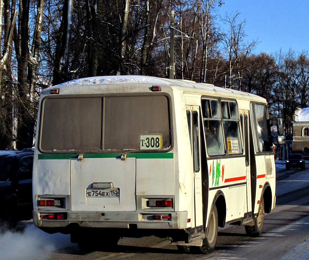 Нижегородская область, ПАЗ-32054 № Е 754 ЕХ 152