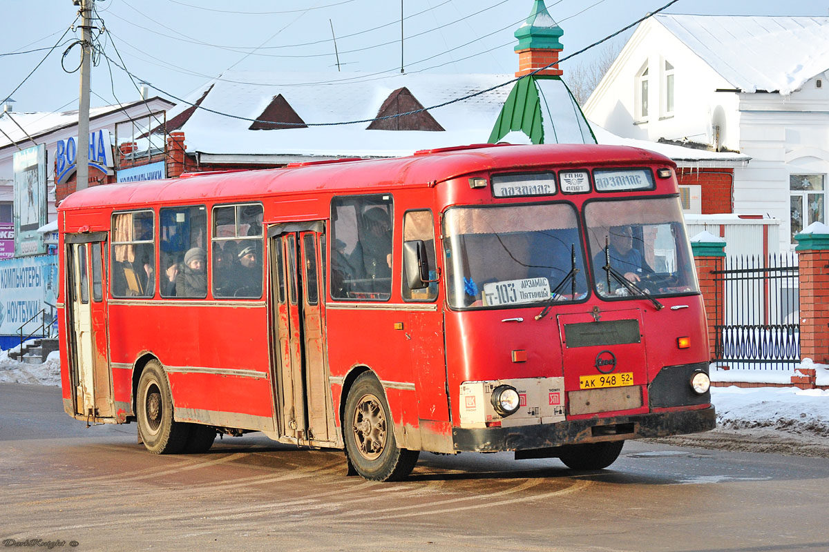 Нижегородская область, ЛиАЗ-677М (БАРЗ) № АК 948 52