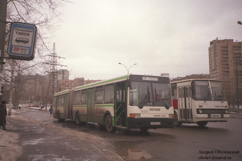 Москва, Ikarus 435.17 № 03272; Москва, Ikarus 280.33 № 03211