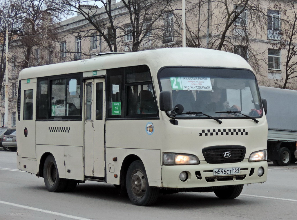 Ростовская область, Hyundai County SWB C08 (РЗГА) № М 596 СТ 161