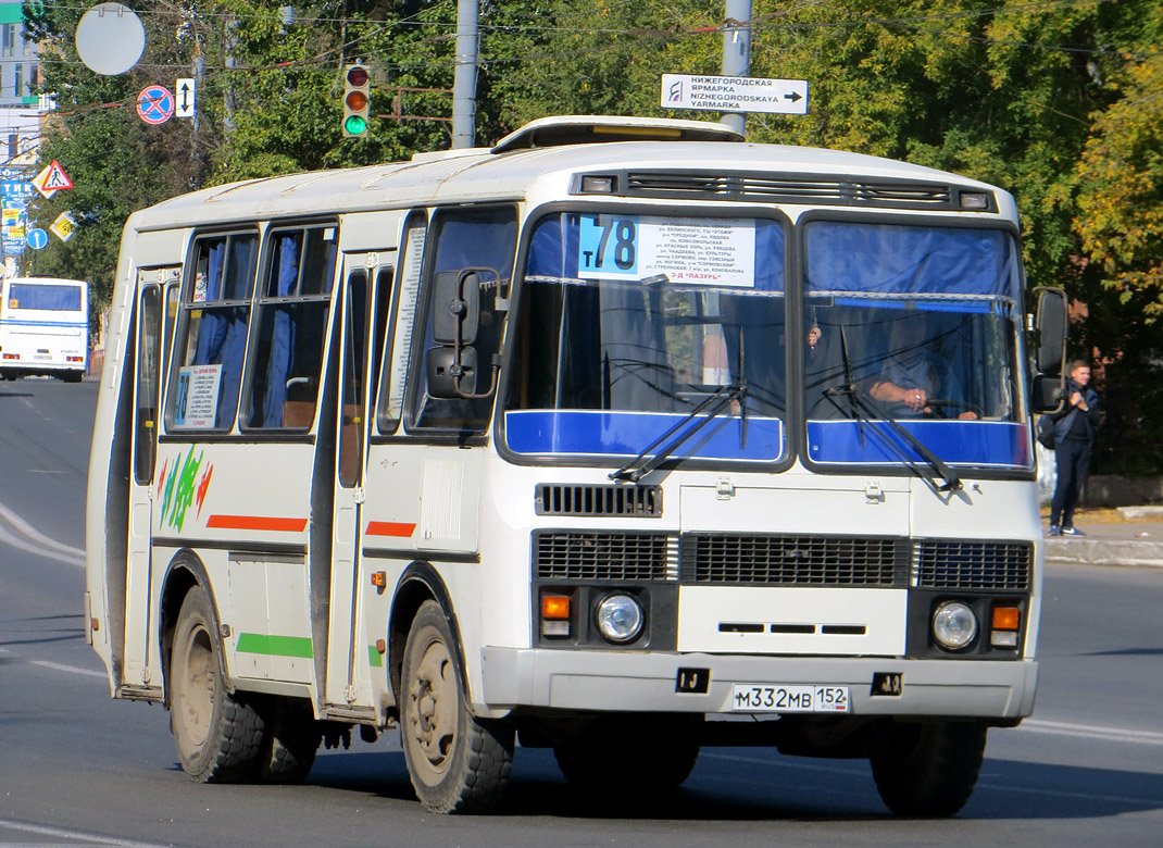 Нижегородская область, ПАЗ-32054 № М 332 МВ 152