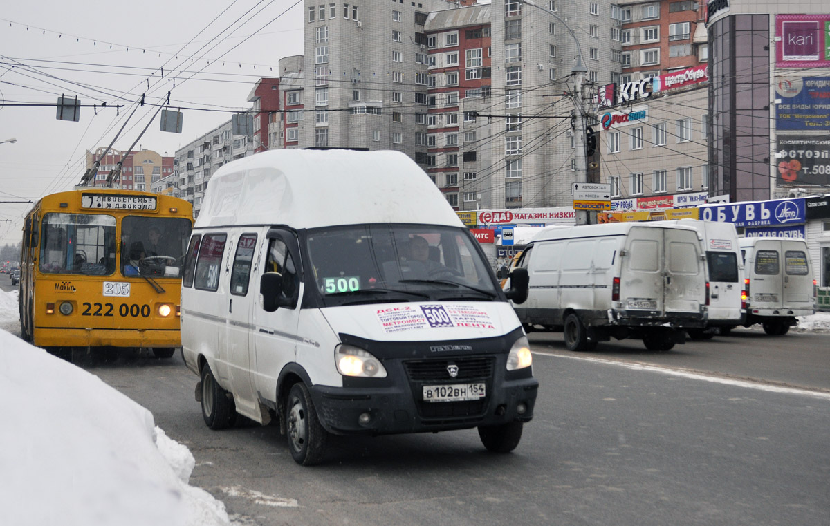 Омская область, Луидор-225000 (ГАЗ-322133) № В 102 ВН 154