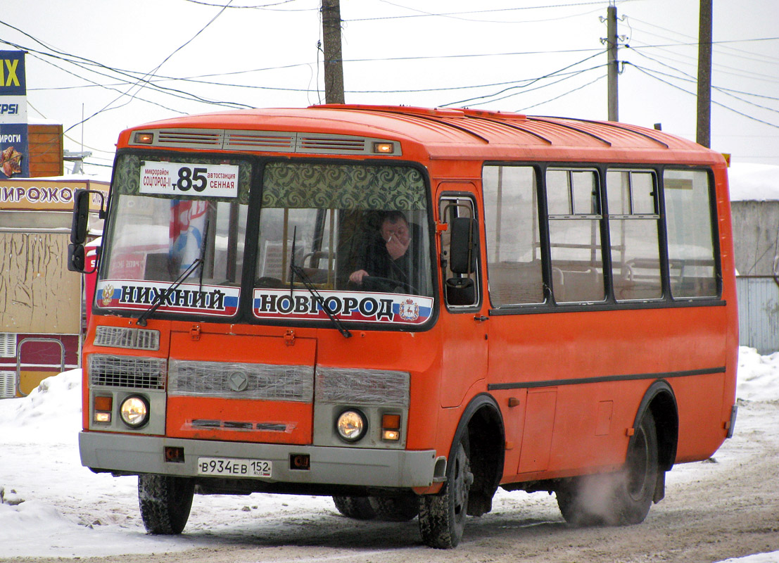 Нижегородская область, ПАЗ-32054 № В 934 ЕВ 152