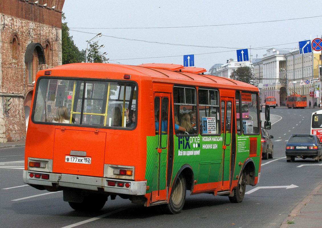 Нижегородская область, ПАЗ-32054 № В 177 ХК 152